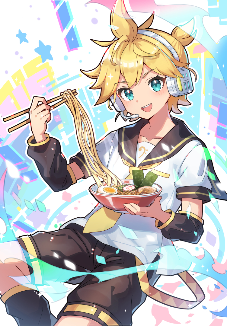 kagamine len (vocaloid) drawn by saylamars