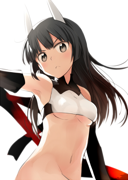 anabuki tomoko (world witches series and 1 more) drawn by tsuchii_(ramakifrau)