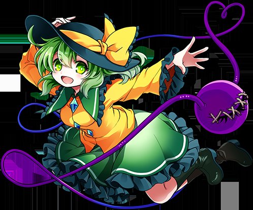 komeiji koishi (touhou and 1 more) drawn by socha