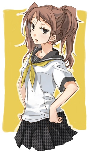 kujikawa rise (persona and 1 more) drawn by tsuji_yuzu