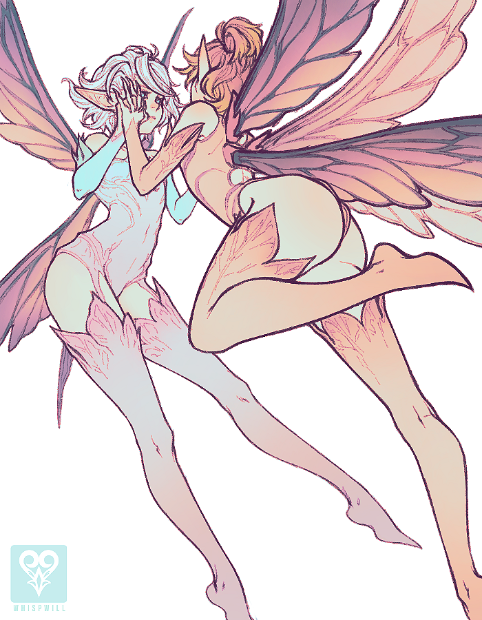 tyr beq and an lad (final fantasy and 1 more) drawn by whispwill
