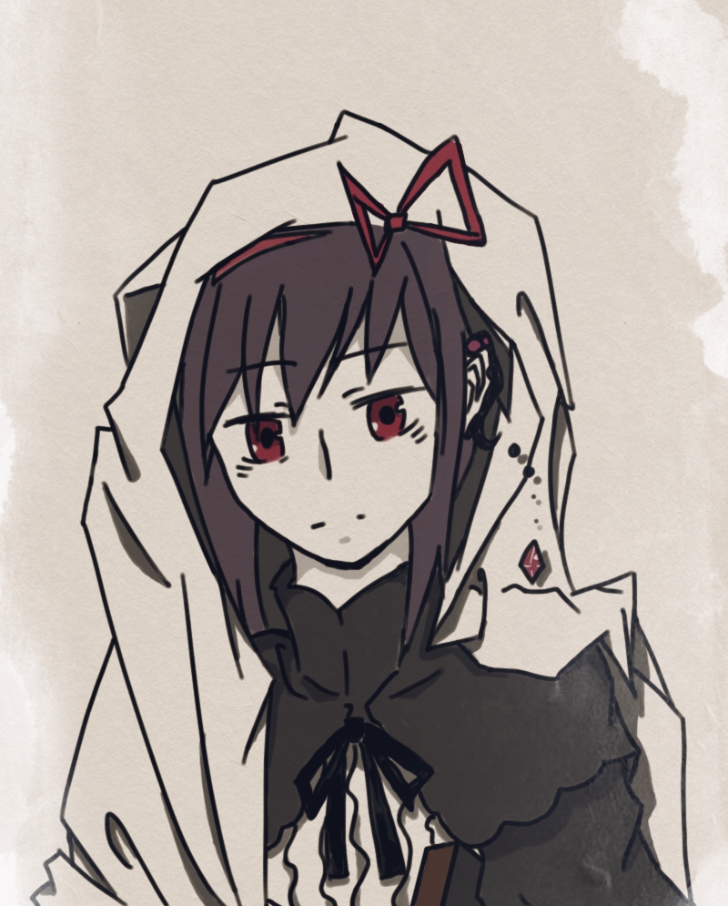 akemi homura (mahou shoujo madoka magica and 1 more) drawn by frannieyeo