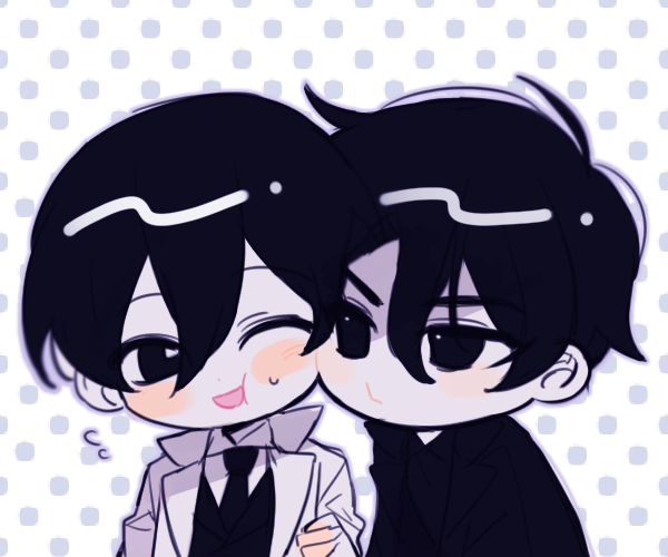 kim dokja and yoo joonghyuk (omniscient reader's viewpoint) drawn by asdasd6168