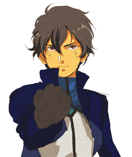 setsuna f. seiei (gundam and 1 more) drawn by zigharii