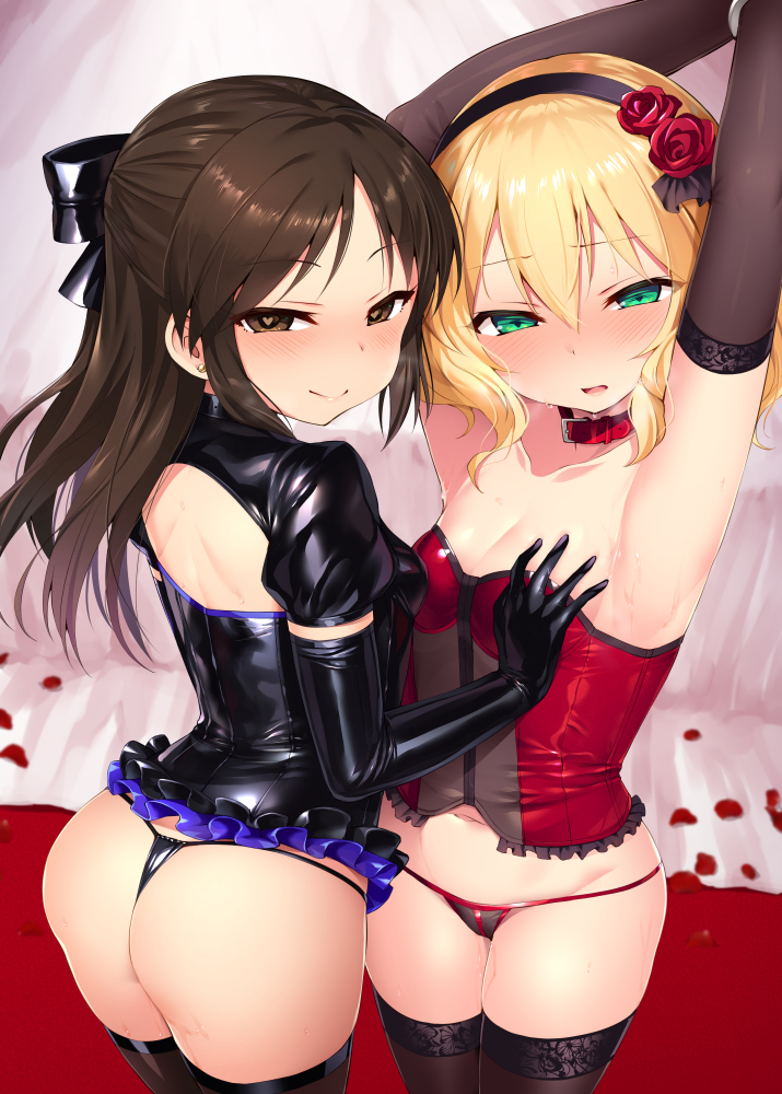 tachibana arisu and sakurai momoka (idolmaster and 1 more) drawn by satou_kuuki