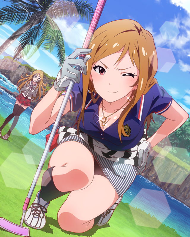 momose rio and shinomiya karen (idolmaster and 1 more)