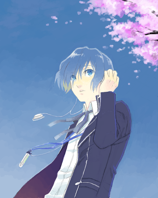 yuuki makoto (persona and 1 more) drawn by ipcen
