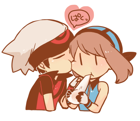 may and brendan (pokemon and 2 more) drawn by shirou_(vista)