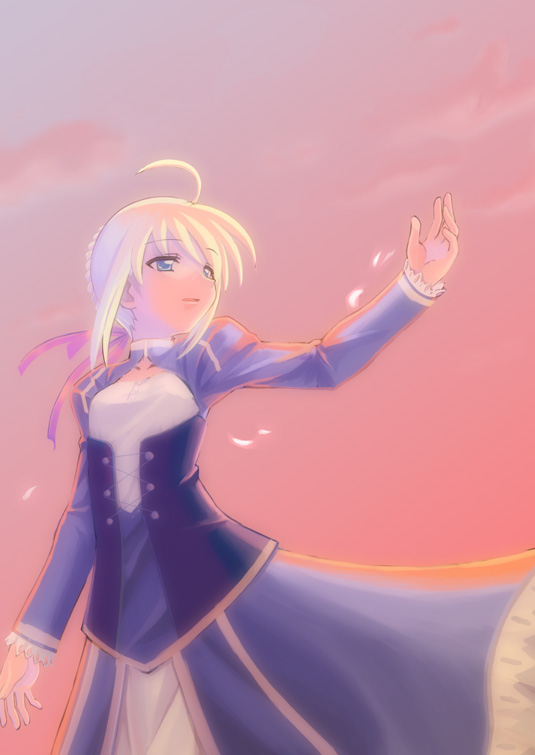 artoria pendragon and saber (fate and 1 more)