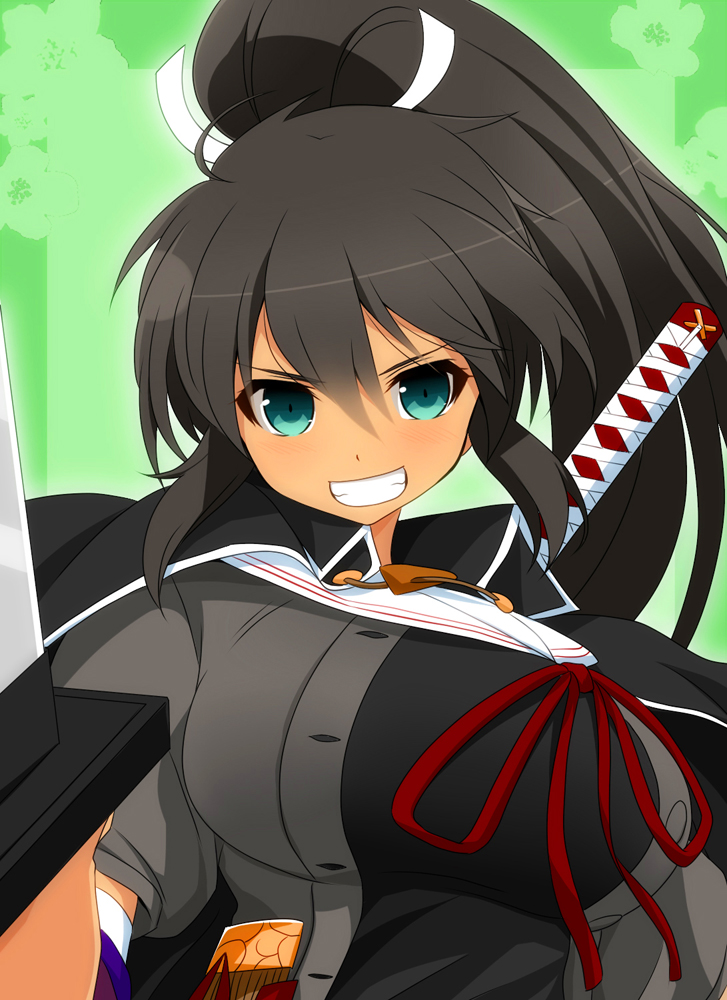homura (senran kagura and 1 more) drawn by watarui