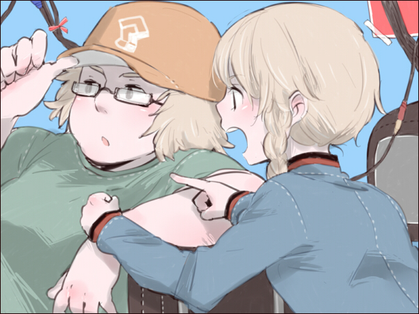 amane suzuha and hashida itaru (steins;gate) drawn by 0930erina