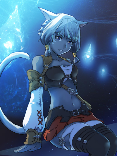 y'shtola rhul (final fantasy and 1 more) drawn by magma_chipmunk