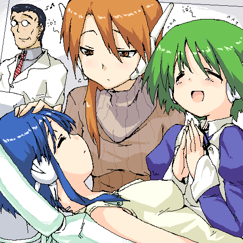 multi, ilfa, serio, and nagase gengorou (to heart 2 and 1 more) drawn by man_(man-room)