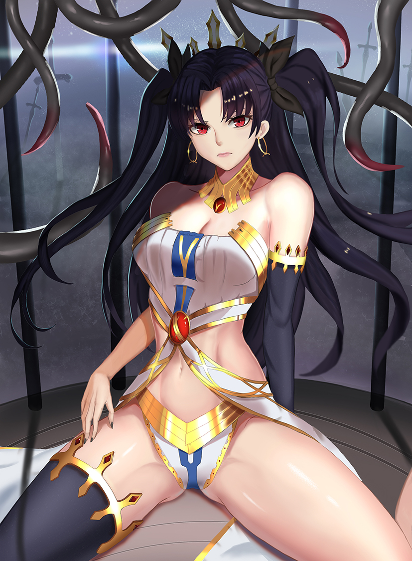 ishtar (fate and 1 more) drawn by cyicheng