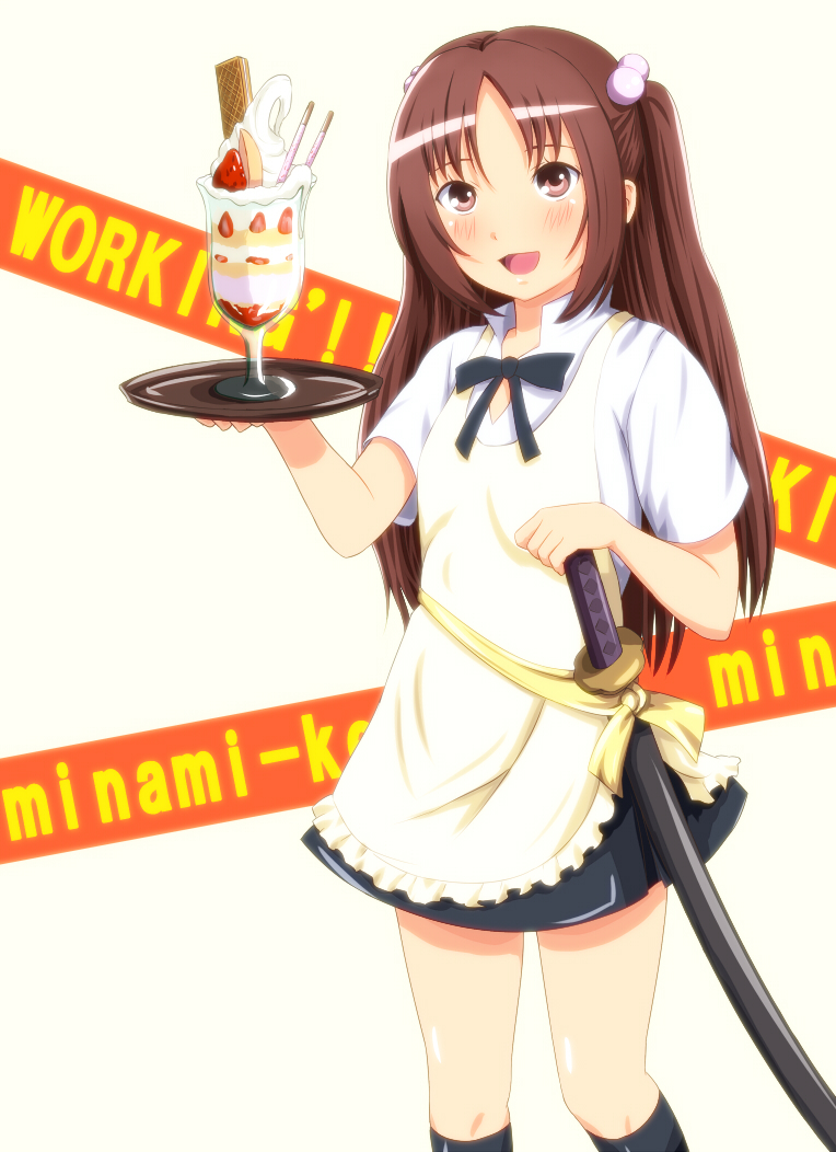 todoroki yachiyo, uchida yuka, and kitamura eri (working!! and 1 more) drawn by diesel-turbo