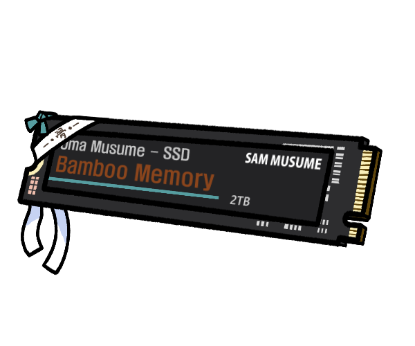 bamboo memory (umamusume and 1 more) drawn by jazz_jack