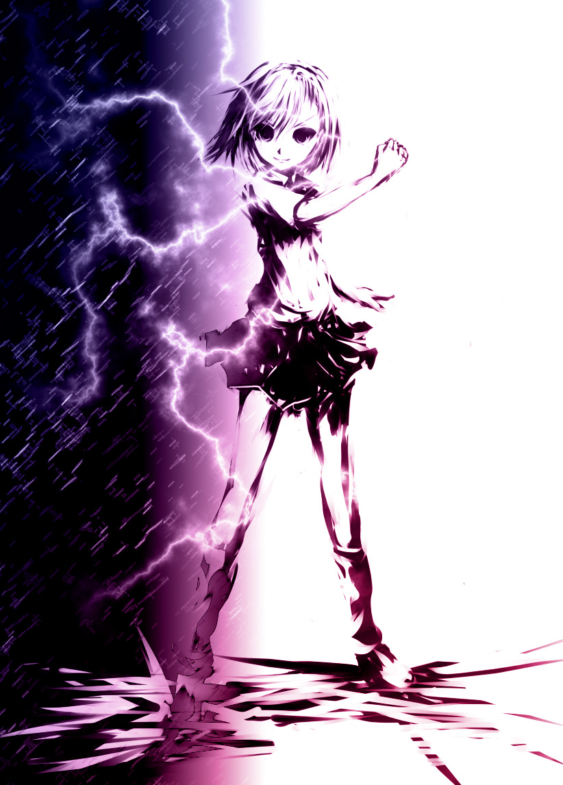 misaka mikoto (toaru majutsu no index) drawn by mohomen