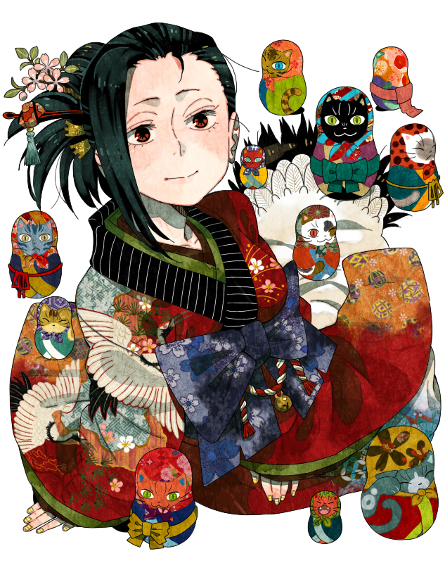 yaoyorozu momo (boku no hero academia) drawn by nekodou_(yukatin1000)