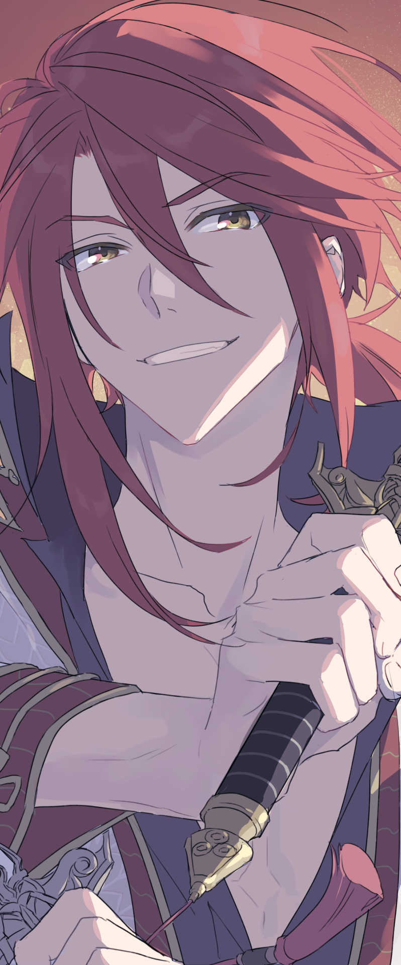 aaron wei (eiyuu densetsu and 2 more) drawn by poki_(as9861164216765)