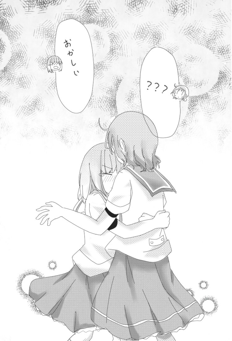 takei hisa and fukuji mihoko (saki) drawn by fud