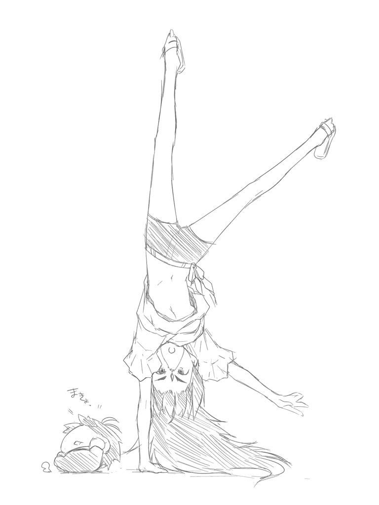 ganaha hibiki and makochii (idolmaster and 1 more) drawn by akane_yuki