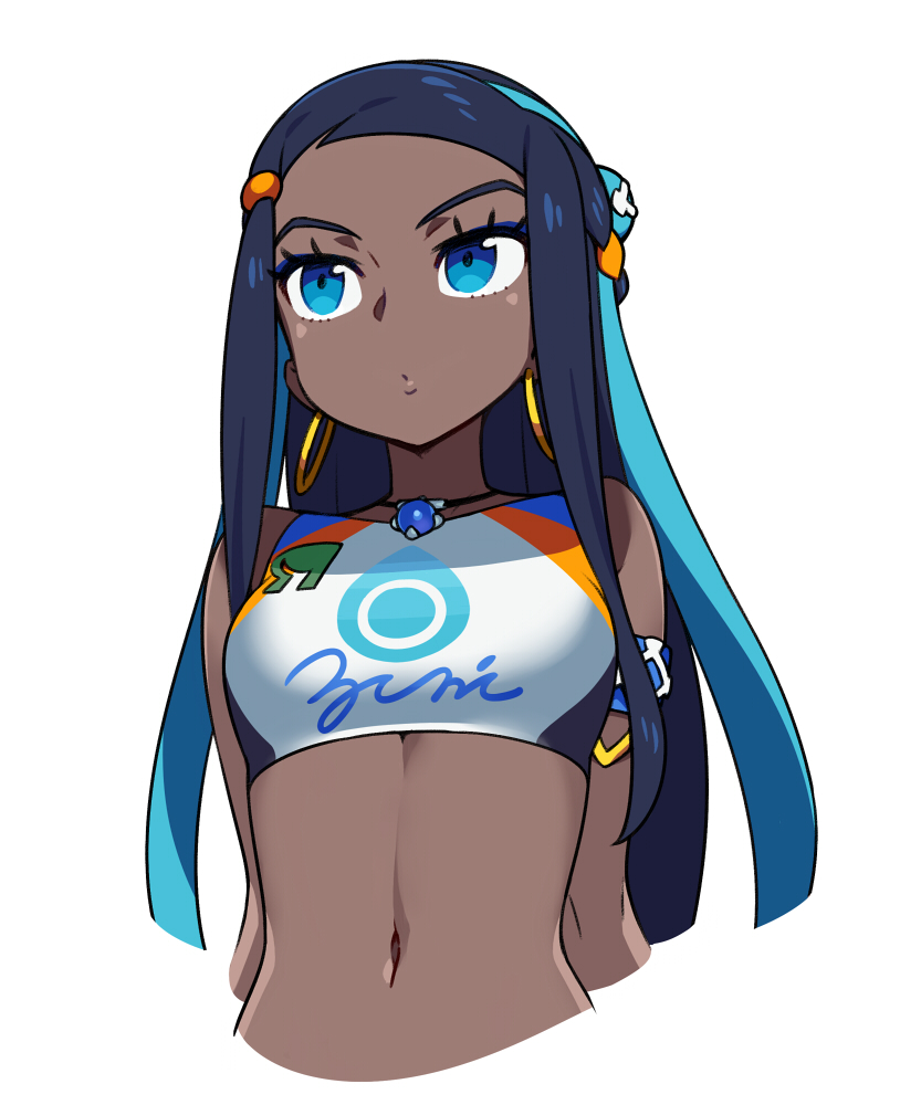 nessa (pokemon and 1 more) drawn by chan_co