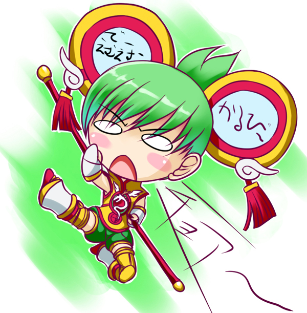 huang pao-lin and dragon kid (tiger & bunny) drawn by kouun