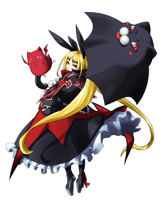 rachel alucard, gii, and nago (blazblue and 1 more) drawn by katou_yuuki