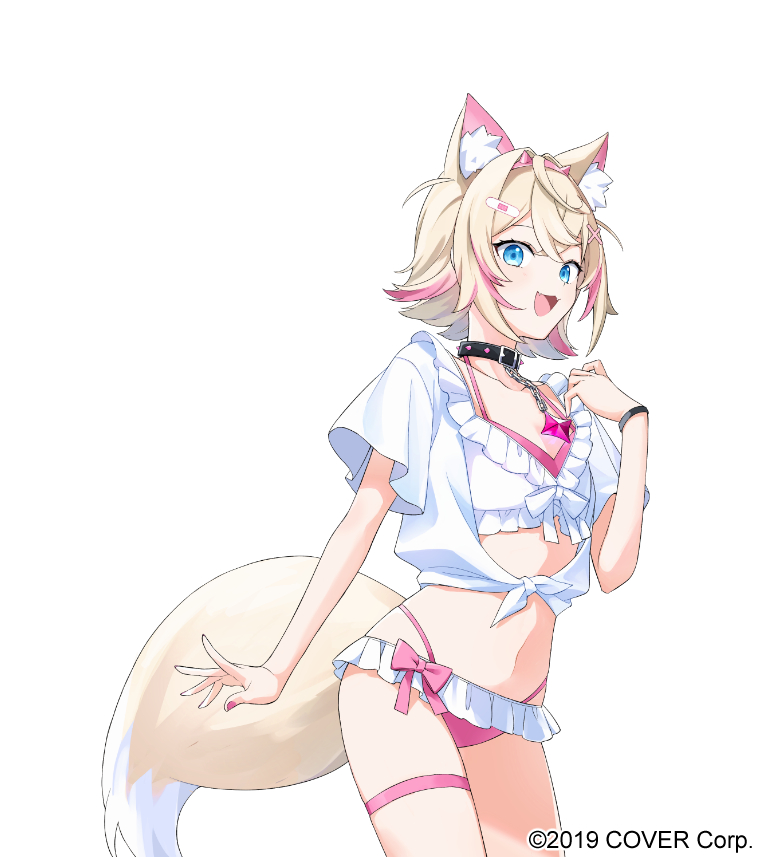 mococo abyssgard (hololive and 1 more) drawn by aneco_(westsea1227)