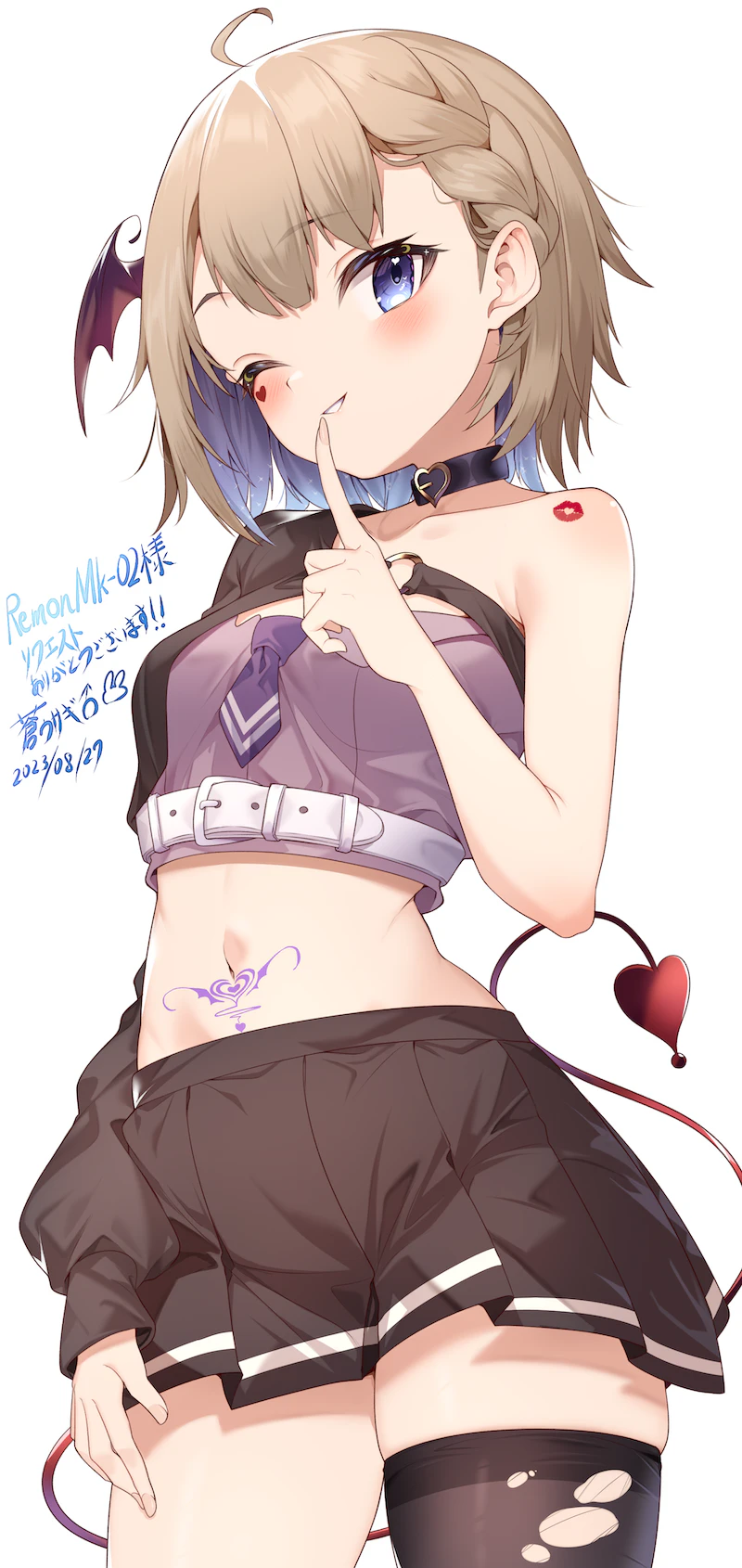 indie virtual youtuber drawn by jun_(aousa0328)