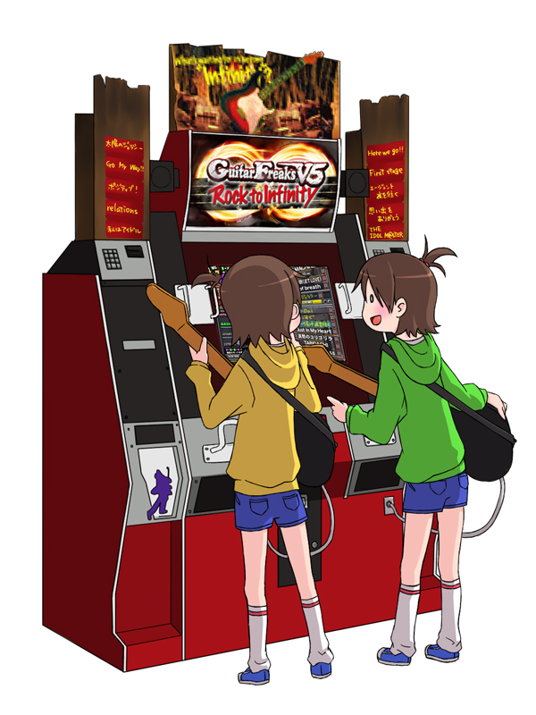 futami mami and futami ami (idolmaster and 3 more) drawn by chika_(orange_pop)