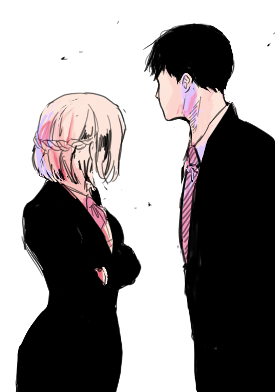 mado akira and amon koutarou (tokyo ghoul) drawn by hanaki0418