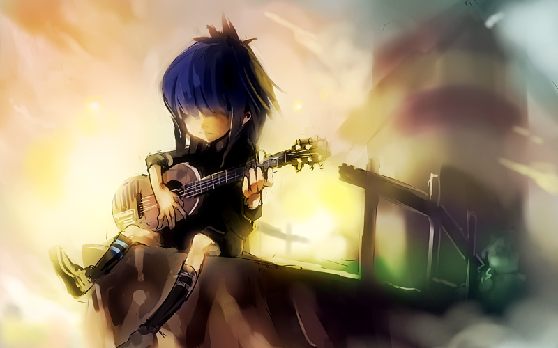 noodle (gorillaz) drawn by ukyo_rst