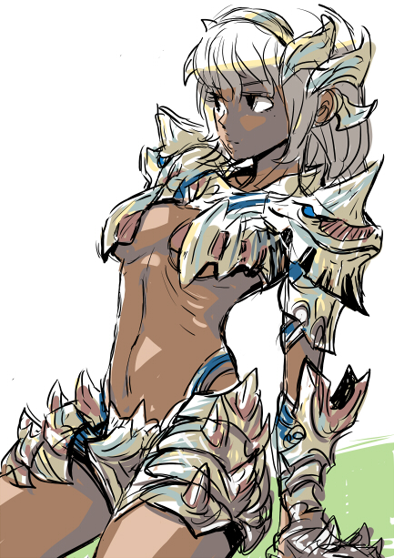 monster hunter (monster hunter) drawn by mahito_(tranjistor)