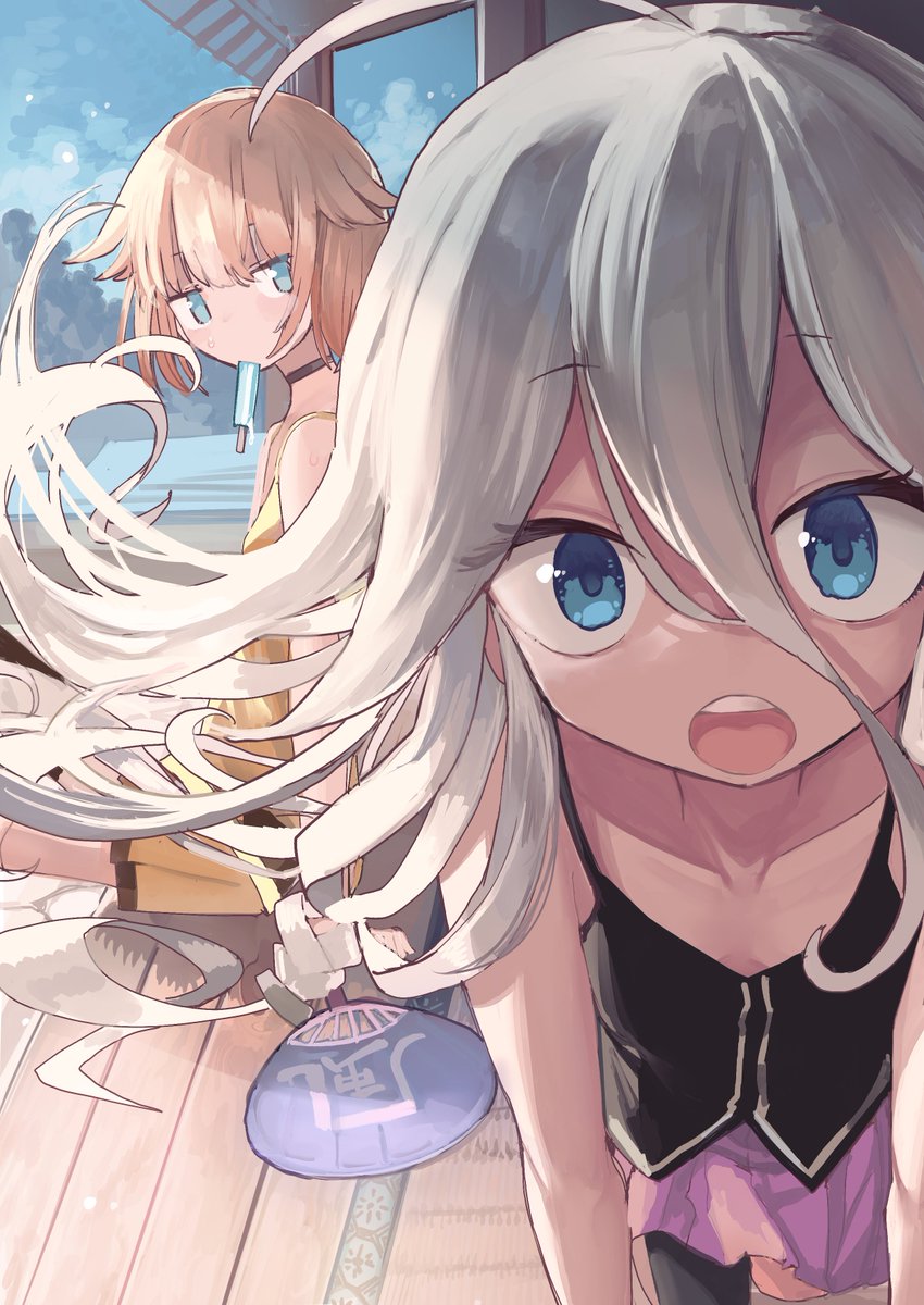 one and ia (vocaloid and 1 more) drawn by microa