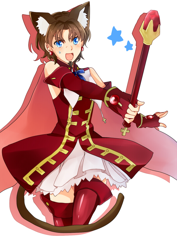 tohsaka rin, tohsaka tokiomi, and kaleido ruby (fate and 2 more) drawn by 117mwm