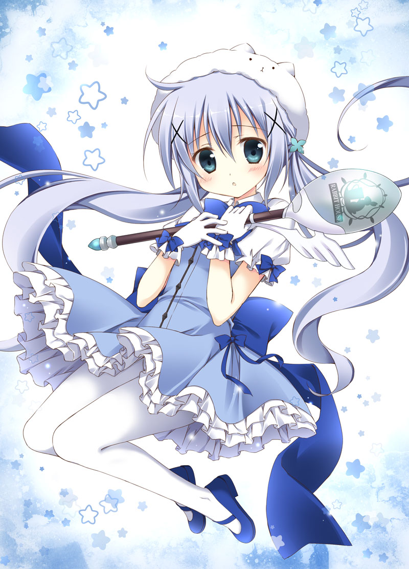 kafuu chino and tippy (gochuumon wa usagi desu ka?) drawn by korie_riko