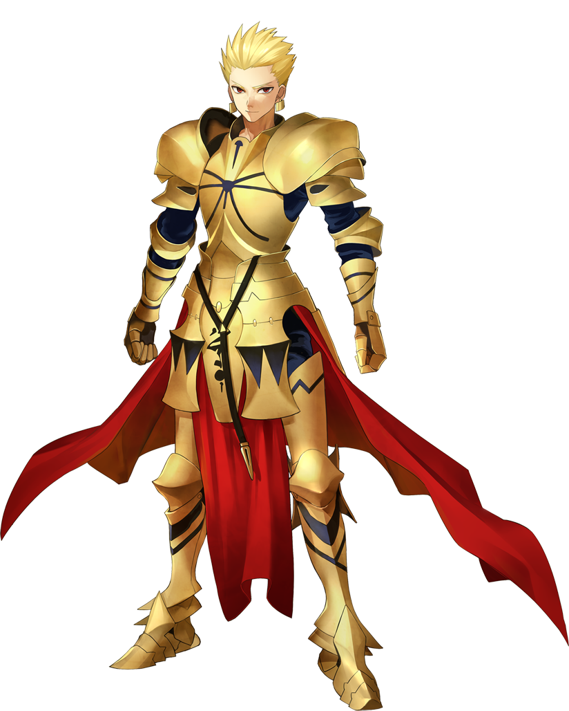 gilgamesh (fate and 2 more) drawn by wada_arco
