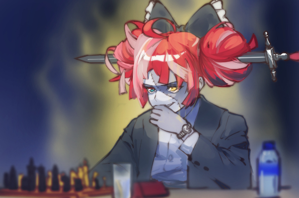 kureiji ollie (hololive and 1 more) drawn by yoruny