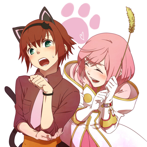estellise sidos heurassein and rita mordio (tales of and 1 more) drawn by suguru_(godai_fifth)