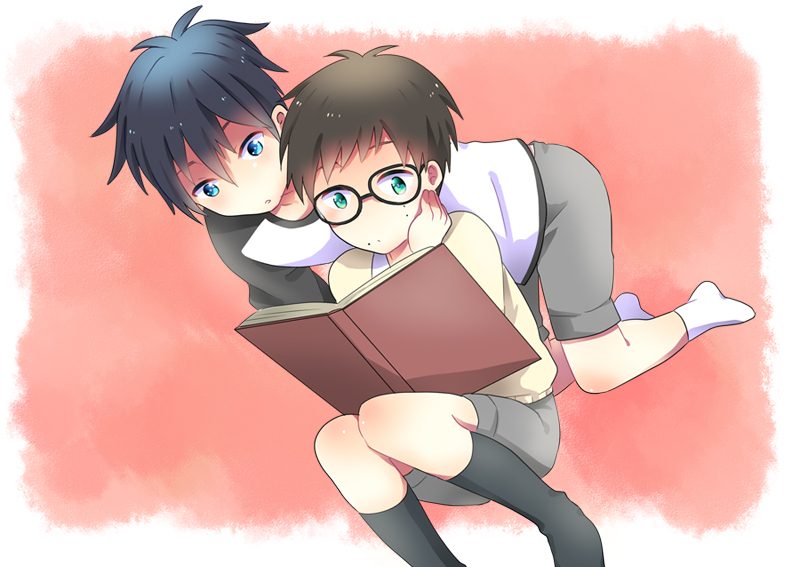 okumura rin and okumura yukio (ao no exorcist) drawn by zastuon0