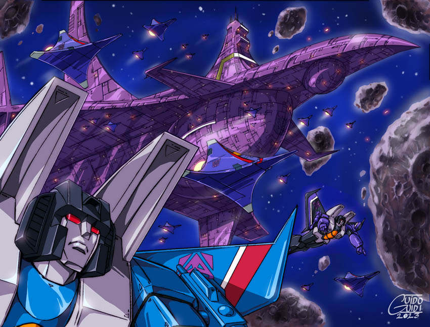 thundercracker and skywarp (transformers and 1 more) drawn by guido_guidi