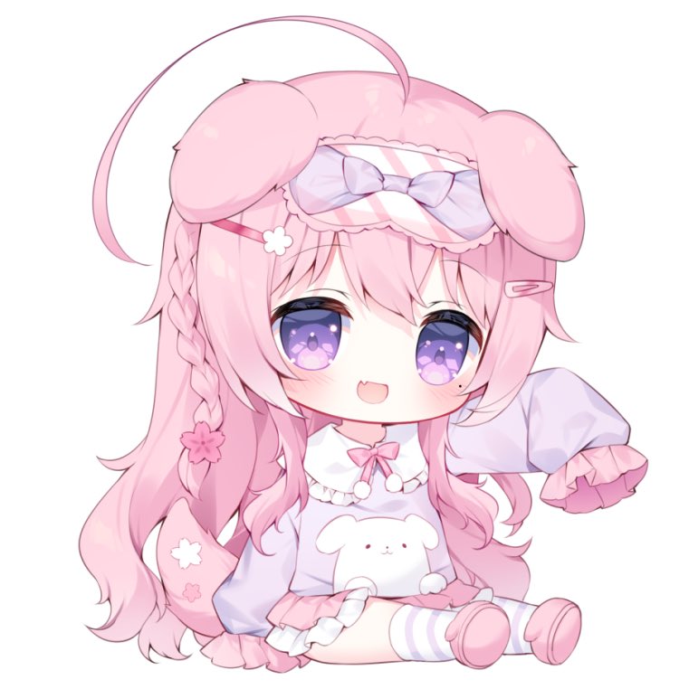 usaki nono (indie virtual youtuber) drawn by tsukimi_(xiaohuasan)
