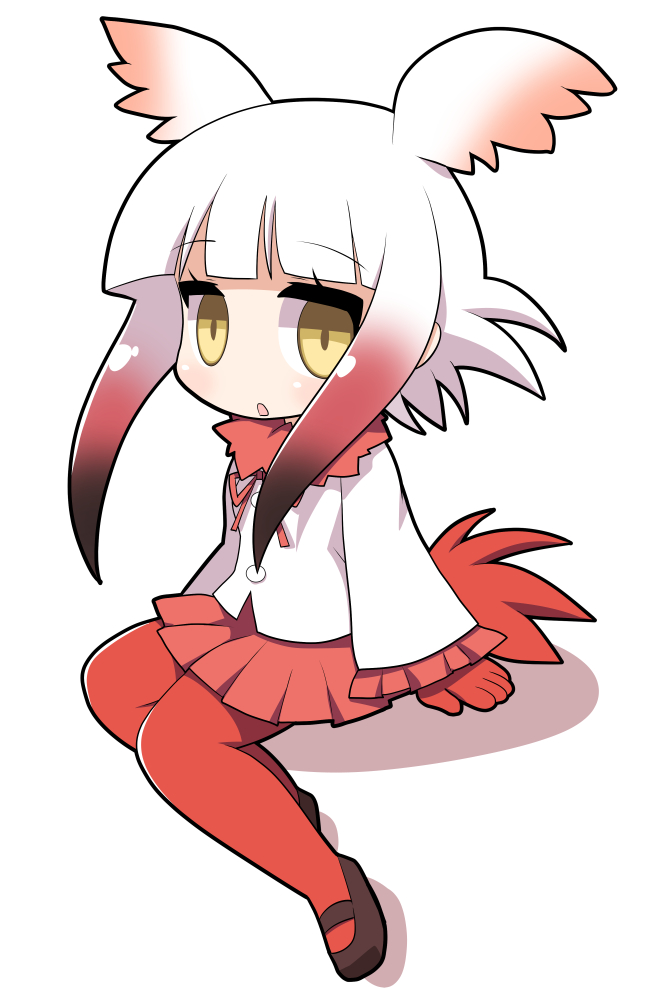 japanese crested ibis (kemono friends) drawn by osaragi_mitama