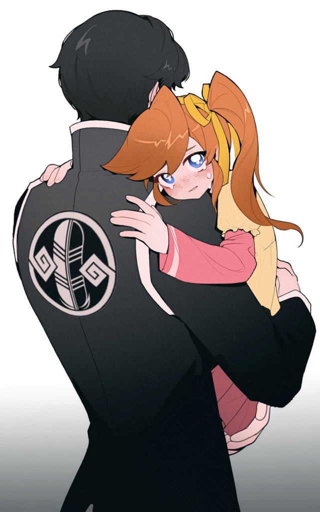athena cykes and simon blackquill (ace attorney and 1 more) drawn by salted_whale