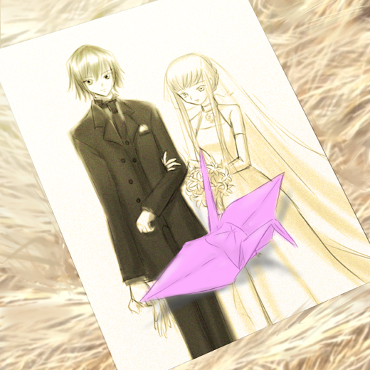 c.c. and lelouch vi britannia (code geass) drawn by dahlia_(tiamatdahlia)
