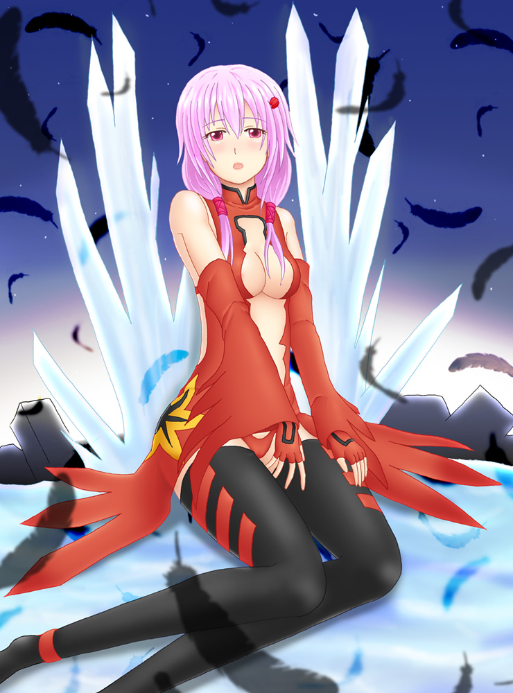 yuzuriha inori (guilty crown) drawn by taira_shihito