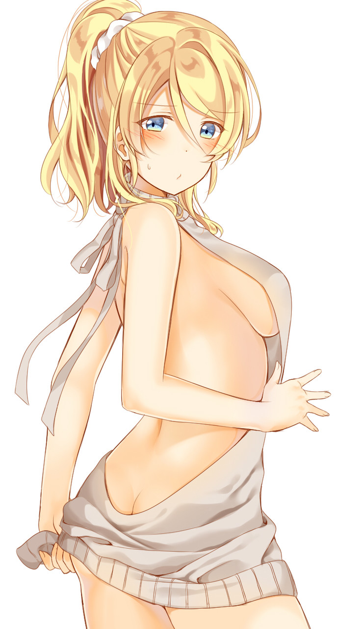 ayase eli (love live! and 1 more) drawn by mogu_(au1127)