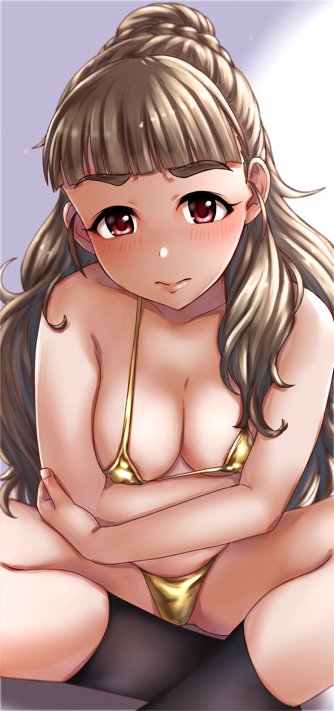 kamiya nao (idolmaster and 1 more) drawn by kobamiso_(kobalt)