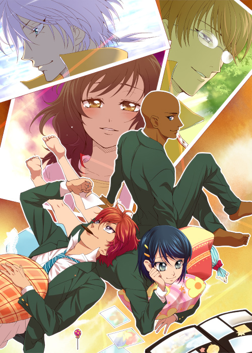niou masaharu, yagyuu hiroshi, marui bunta, kuwahara jackal, tsujimoto ayaka, and 1 more (tennis no ouji-sama and 1 more) drawn by chikariya